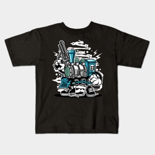 Train locomotive Kids T-Shirt